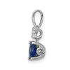 Oval Gemstone & Diamond Pendants