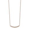 14k Lab Grown Diamond Pendants with Chain