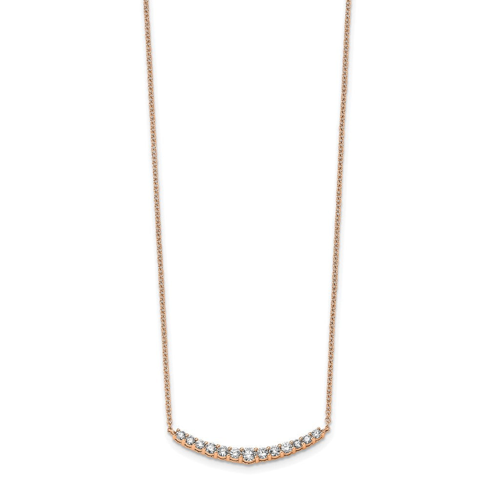 14k Lab Grown Diamond Pendants with Chain