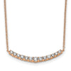 14k Lab Grown Diamond Pendants with Chain