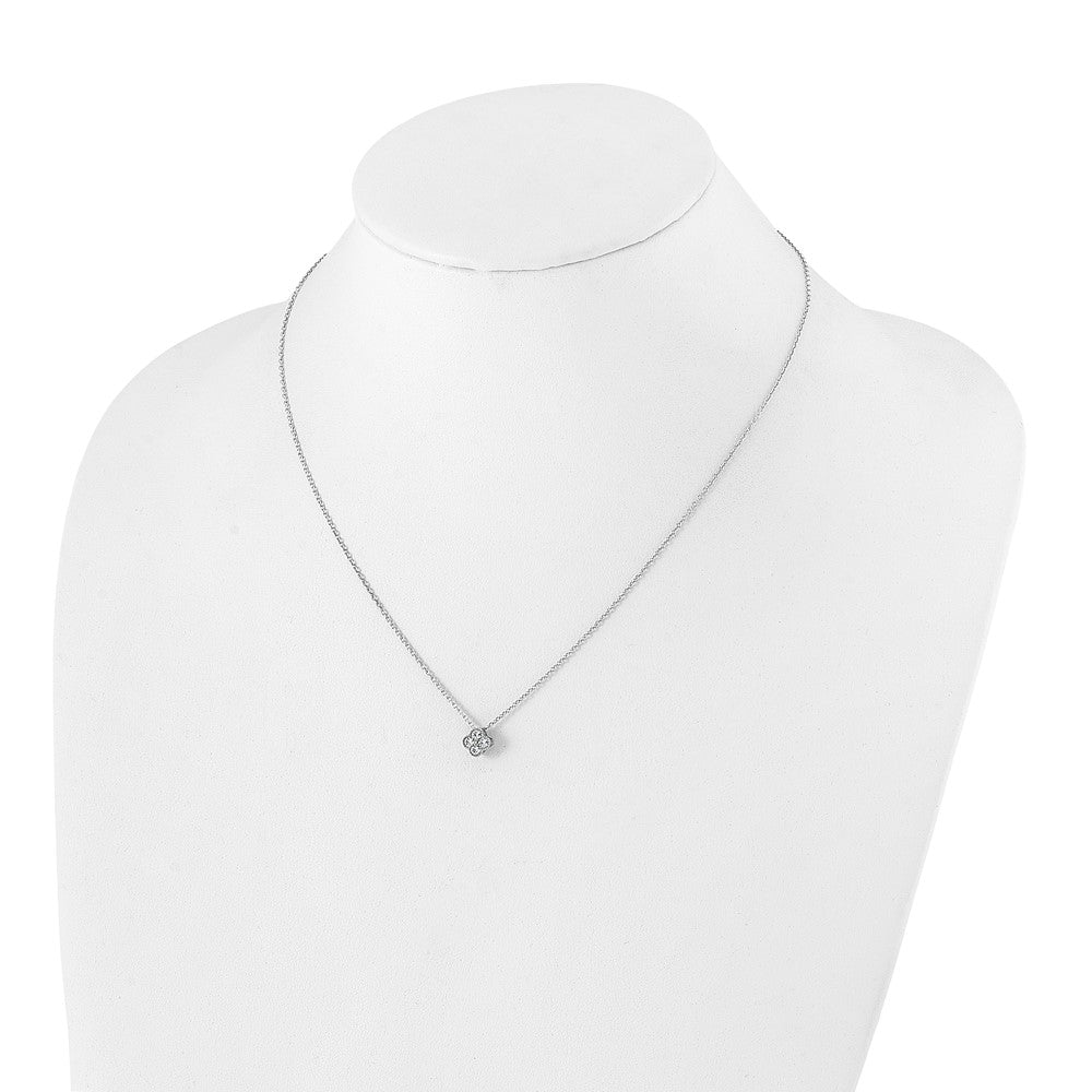 Lab Grown Diamond Bloom Pendant Necklaces