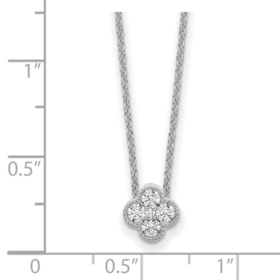 Lab Grown Diamond Bloom Pendant Necklaces