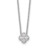 Lab Grown Diamond Bloom Pendant Necklaces