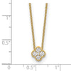 Lab Grown Diamond Bloom Pendant Necklaces