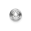 14kw Lab Grown Diamond Round Halo Pendant