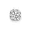 14kw Lab Grown Diamond SI1/SI2. G H I. Cushion Halo Pendant