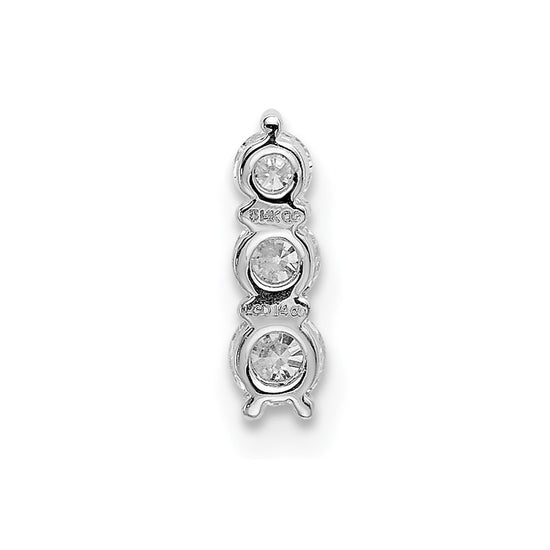 Diamond 3-Stone Pendants