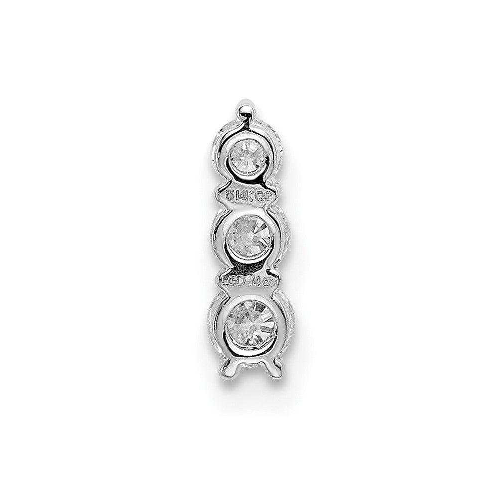 Diamond 3-Stone Pendants