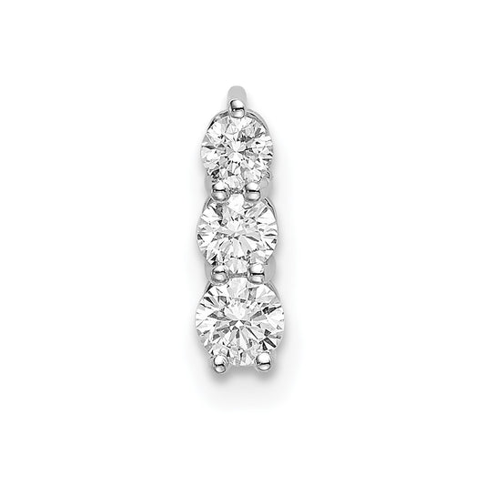 Diamond 3-Stone Pendants