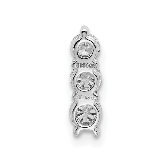 Diamond 3-Stone Pendants