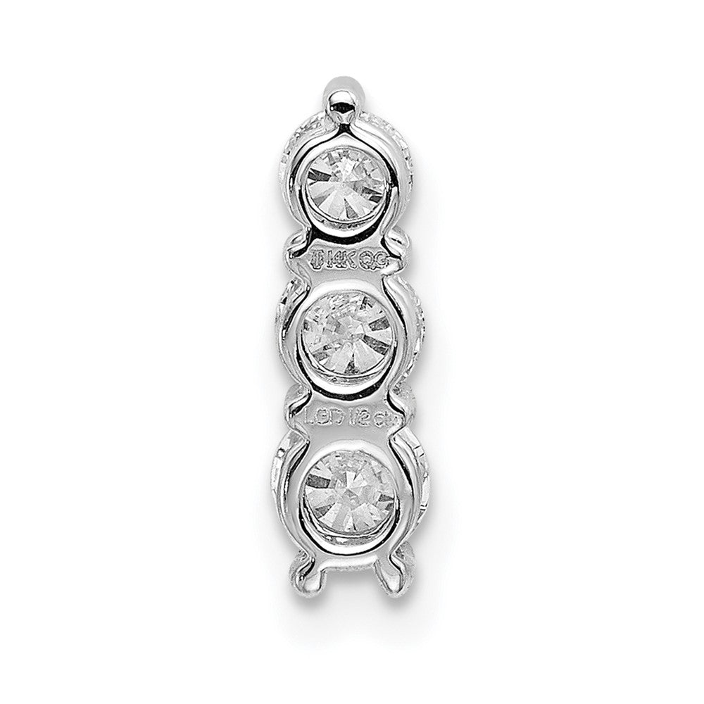 Diamond 3-Stone Pendants
