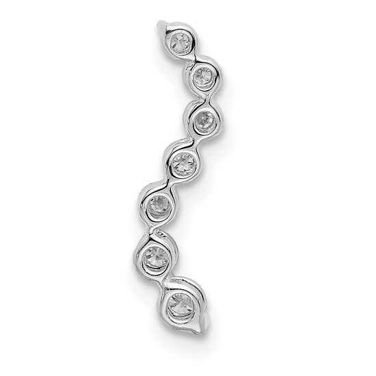 14kw Lab Grown Diamond 7 stone Pendant