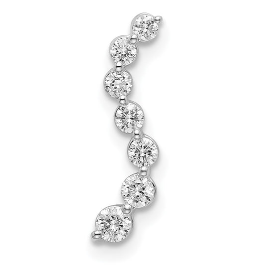 14kw Lab Grown Diamond 7 stone Pendant