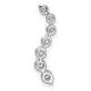 14kw Lab Grown Diamond 7 stone Pendant