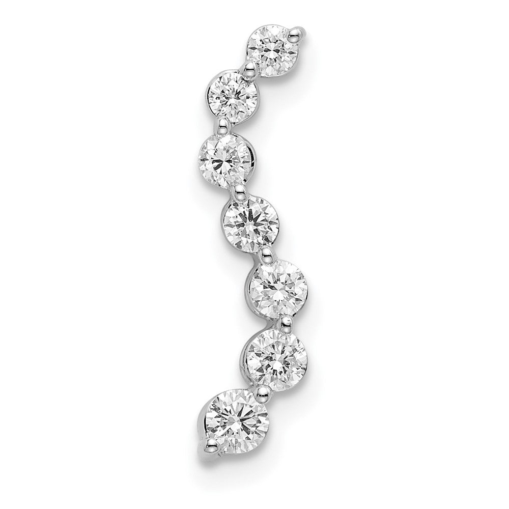14kw Lab Grown Diamond 7 stone Pendant