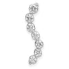 14kw Lab Grown Diamond 7 stone Pendant