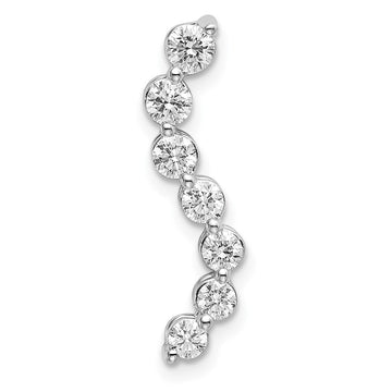 14kw Lab Grown Diamond 7 stone Pendant