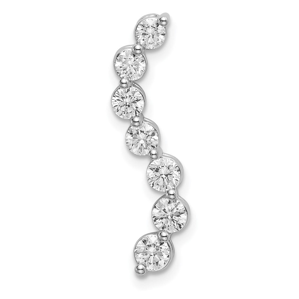 14kw Lab Grown Diamond 7 stone Pendant