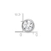 Round Diamond Chain Slides