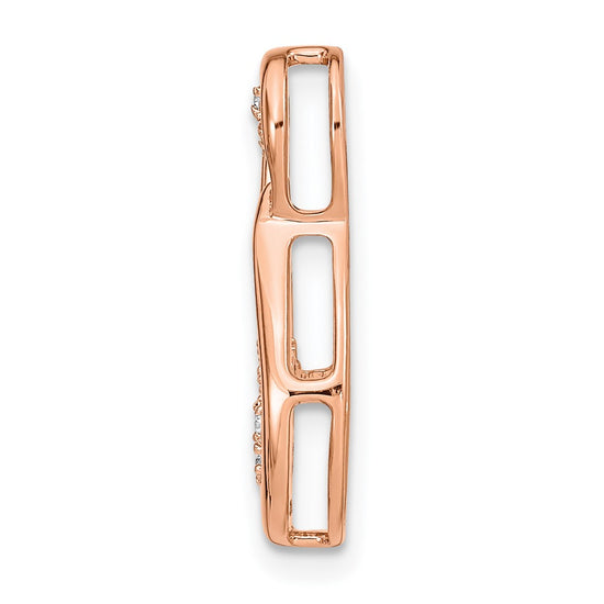 Diamond Double Teardrop Chain Slides