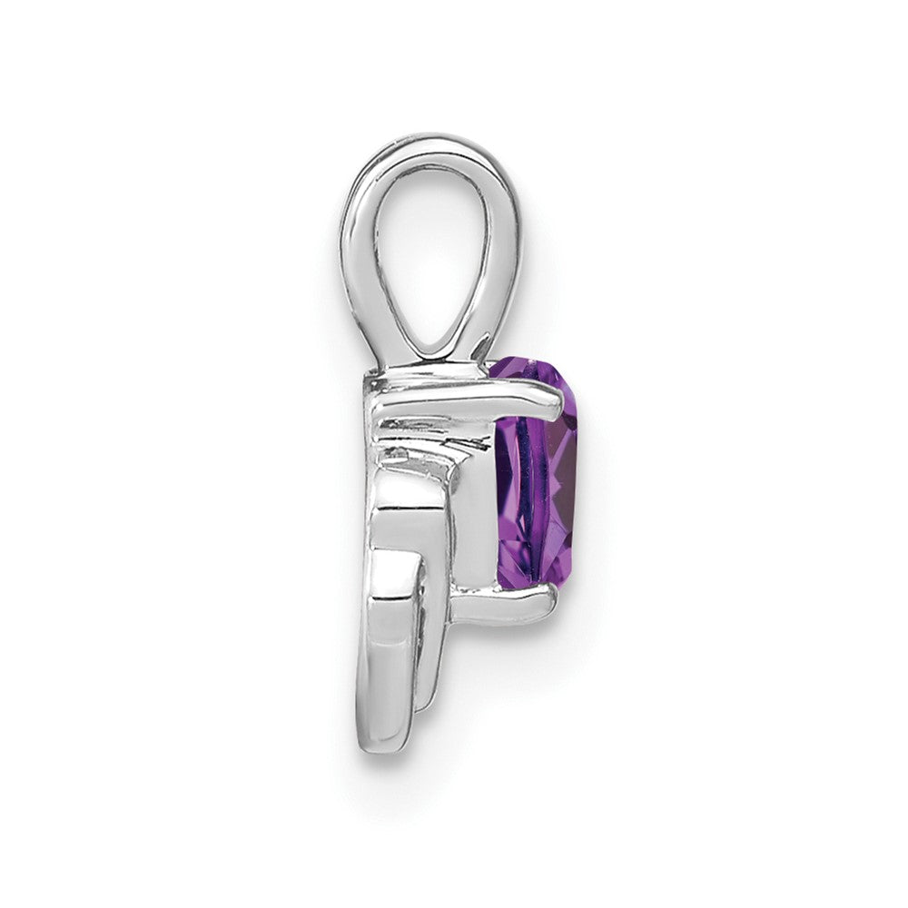 Heart Gemstone & Diamond Pendants
