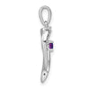 Gemstone and Diamond Heart Pendants