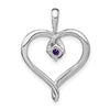 Gemstone Heart Pendants