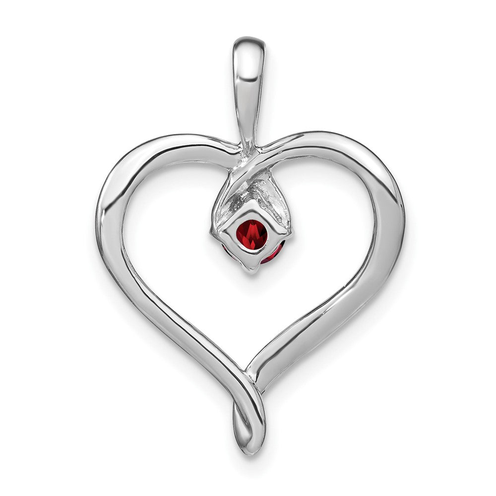 Gemstone Heart Pendants