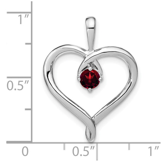 Gemstone Heart Pendants