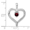 Gemstone Heart Pendants