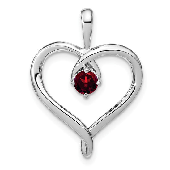 Gemstone Heart Pendants