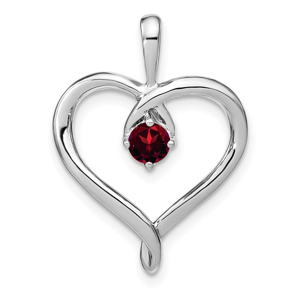 Gemstone Heart Pendants