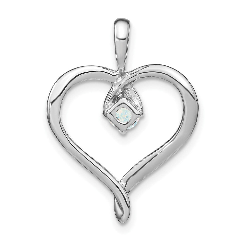 Gemstone Heart Pendants