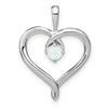 Gemstone Heart Pendants