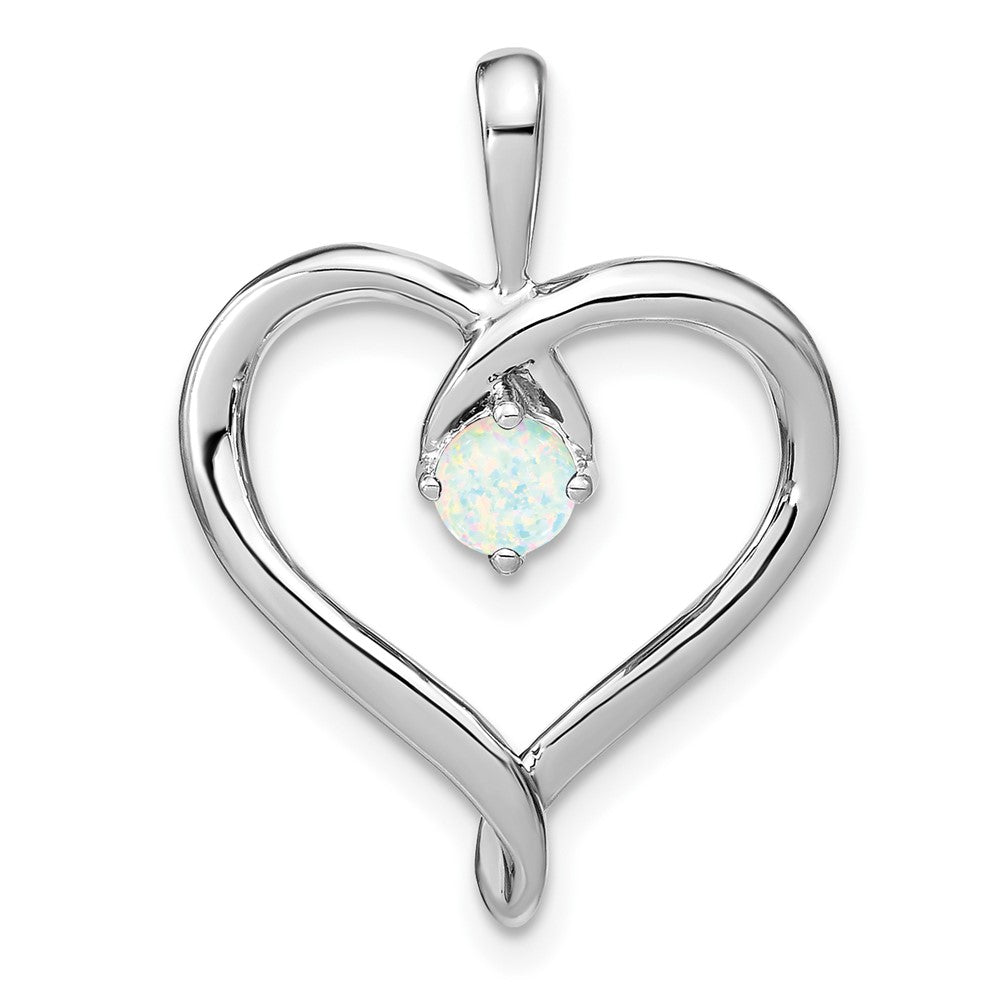 Gemstone Heart Pendants