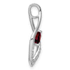 Heart Gemstone and Diamond Pendants