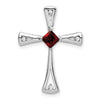 Gemstone and Diamond Cross Chain Slides