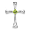Gemstone and Diamond Cross Chain Slides