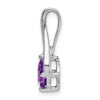 Cushion Gemstone & Diamond Pendants