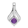 Cushion Gemstone & Diamond Pendants