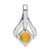 Cushion Gemstone & Diamond Pendants