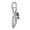 Cushion Gemstone & Diamond Pendants