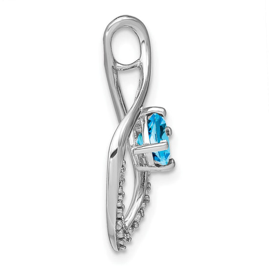 Cushion Gemstone & Diamond Pendants