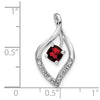 Cushion Gemstone & Diamond Pendants