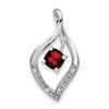 Cushion Gemstone & Diamond Pendants