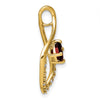 Cushion Gemstone & Diamond Pendants