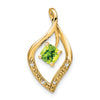 Cushion Gemstone & Diamond Pendants