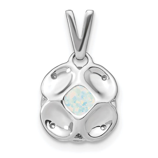 Cushion Gemstone & Diamond Pendants