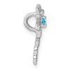 Gemstone & Diamond Dragonfly Chain Slides
