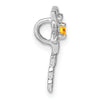 Gemstone & Diamond Dragonfly Chain Slides